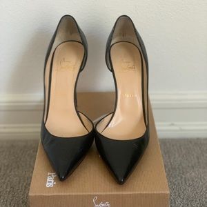 CHRISTIAN LOUBOUTIN Iriza Half-d'Orsay Pumps
